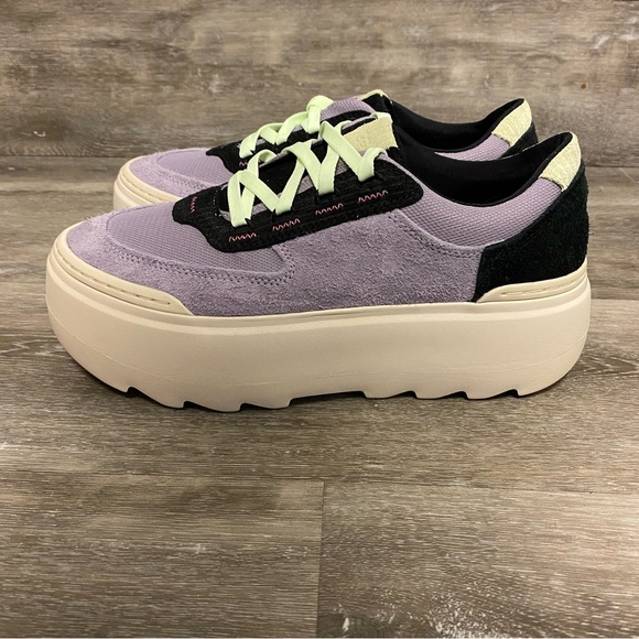 UGG | Marin Mega Lace Sneakers Platform June Gloom Purple NEW - Picture 10 of 15
